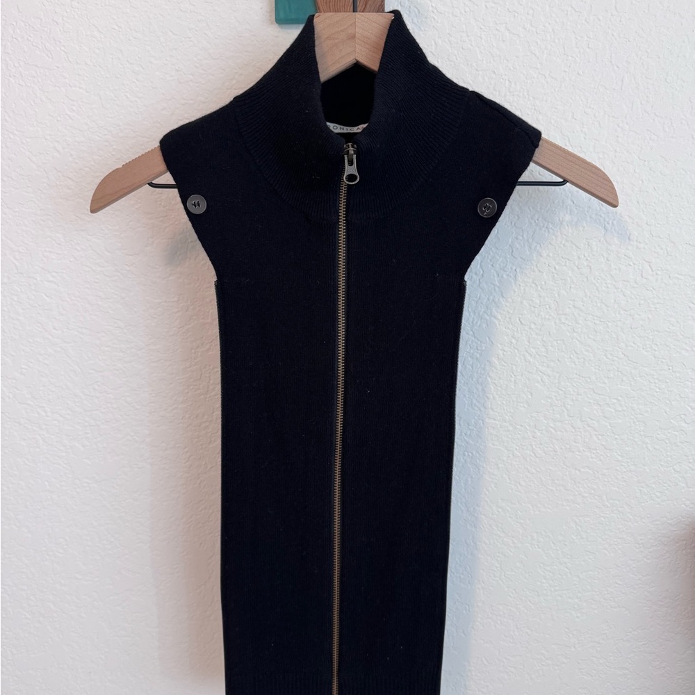 Veronica Beard Cashmere Black Dickie for Blazer